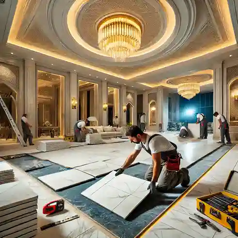 فني تركيب سيراميك & معلم سيراميك بالكويت خبرة سنوات