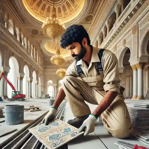 فني تركيب سيراميك